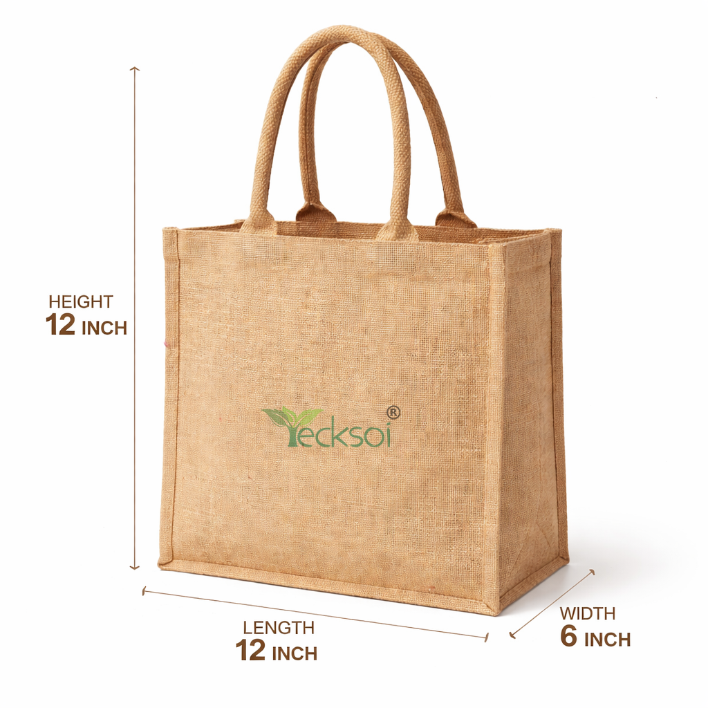 Tecksoi Jute Snack Bag | Sustainable Elegance for Everyday Essentials