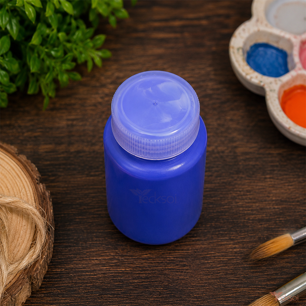 Tecksoi Azure Blue Liquid Color for DIY & Crafting – Premium Liquid Color for Sola Wood Flowers, Handmade Crafts & Decorative Projects | 30ml
