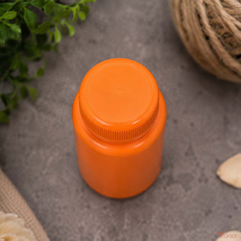 Tecksoi Mango Orange Liquid Color for DIY & Crafting – Premium Liquid Color for Sola Wood Flowers, Handmade Crafts & Decorative Projects | 30ml