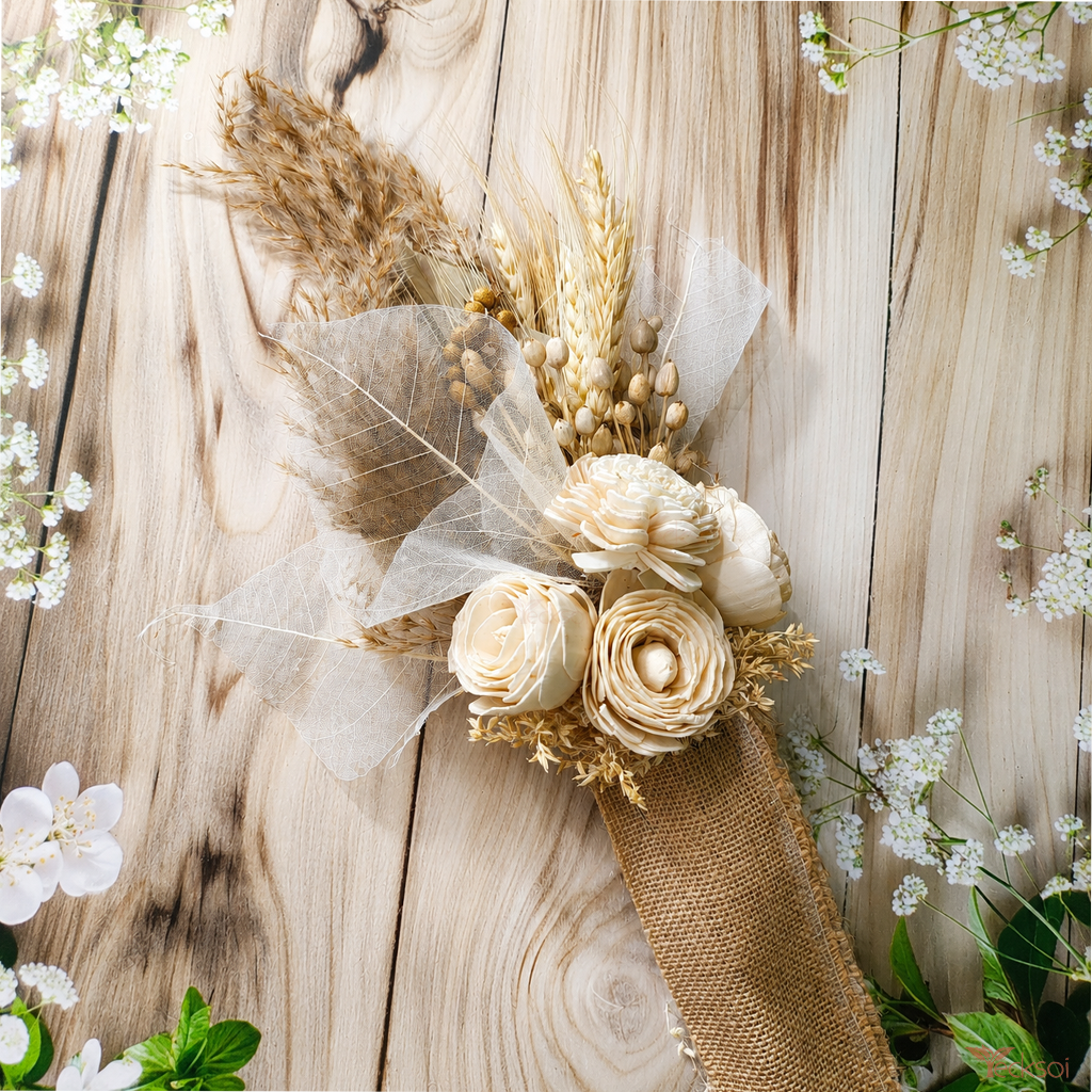 Tecksoi Thank You Mini Bouquet – Handcrafted Flower Bouquet Gift