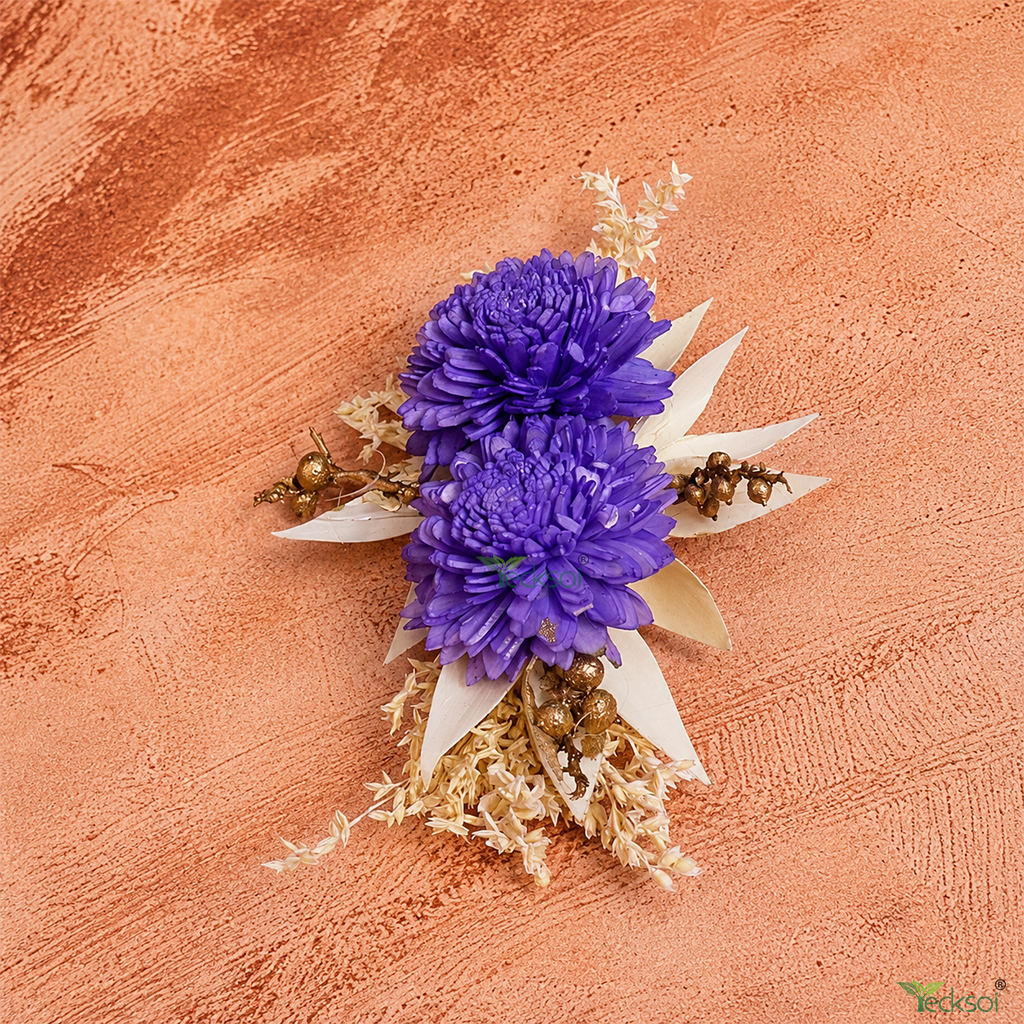 Tecksoi The Bunch of Belonging – Handmade 100% Natural Dry Flower Bunch for Gifting, Packaging & Elegant Decor | Pack Of 5