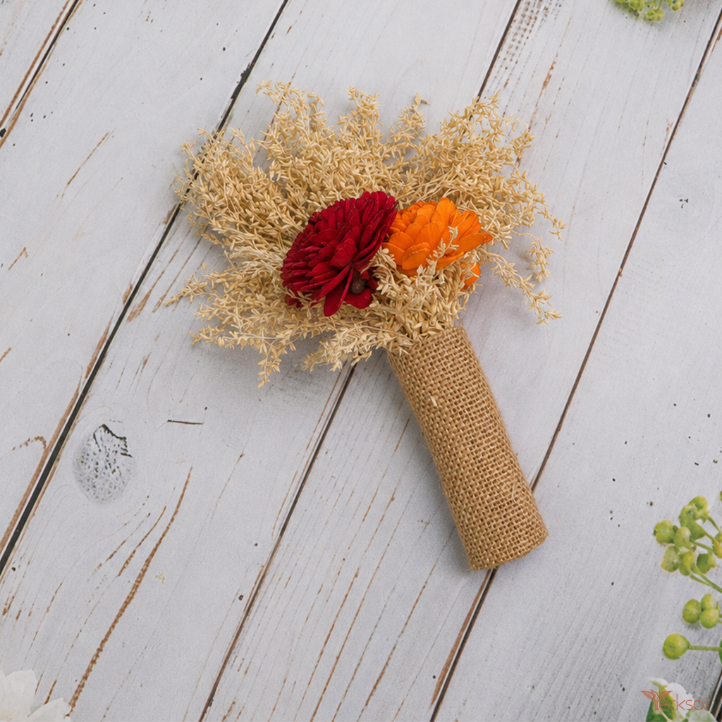 The Wildwood Collection – Sola Wood Flower Hand Bouquet