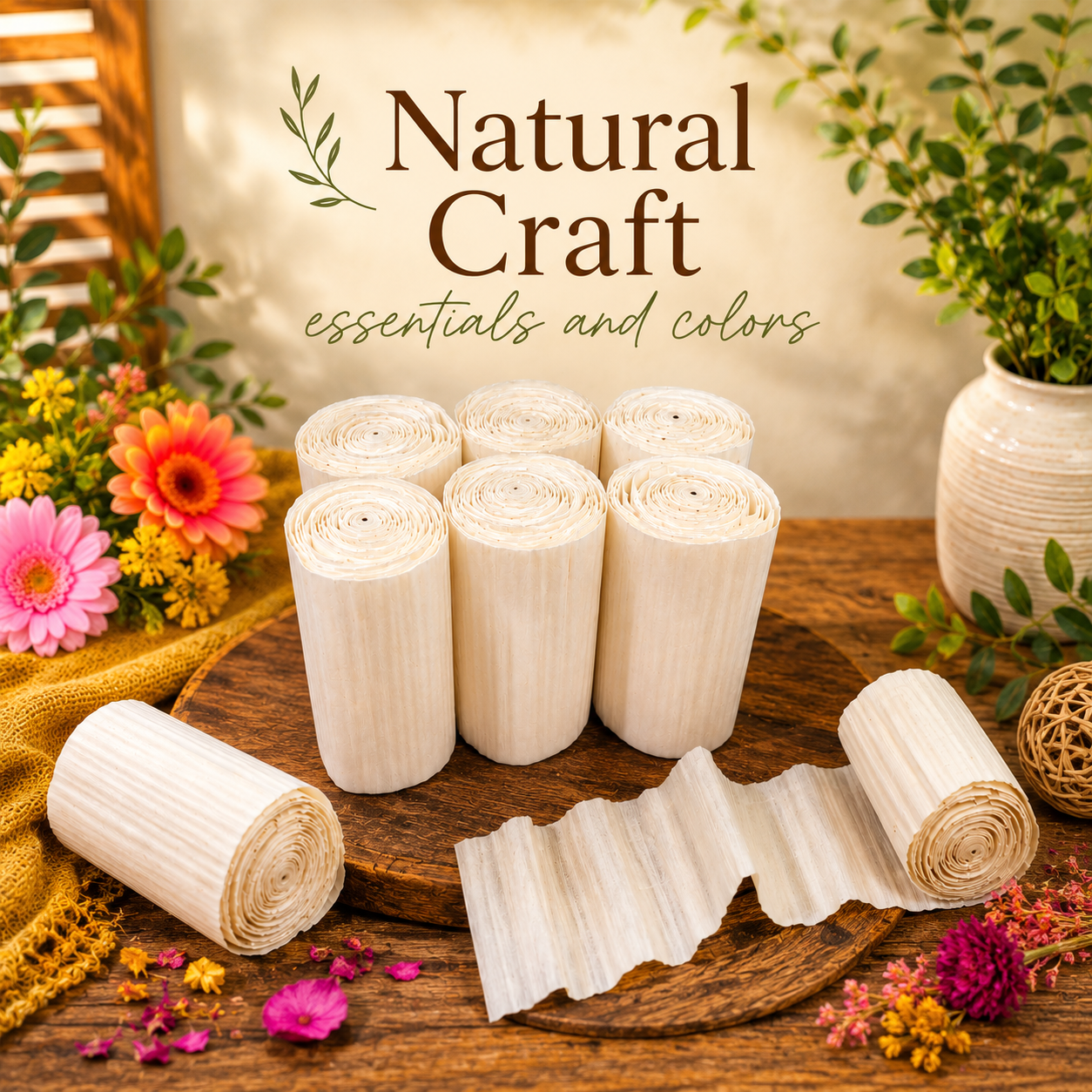 Natural Craft Essentials & Colors