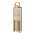 Tecksoi Bottle Jute Pouches | Sustainable Protection with Natural Elegance | Set Of 2