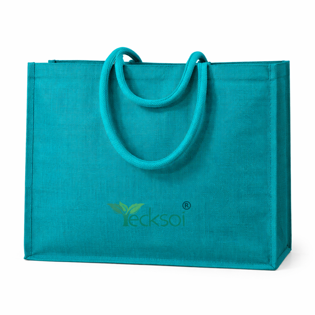 Tecksoi Jumbo Jute Shoppers | Premium Sustainable Carry Bags