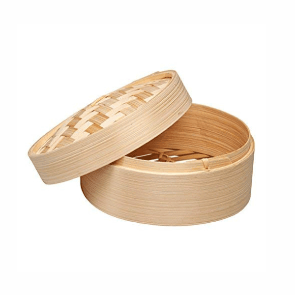 Tecksoi Bamboo Dim Sum Basket | Handmade |Premium Quality | 100% Natural |