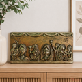 Tecksoi Bengal Heritage Terracotta Subha Vijaya Art Sculpture