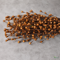 Tecksoi Brown Rose Buds Sola Wood Flower Sticks – Handmade Natural Dry Flower Decor for Home & Event Styling | Pack Of 5