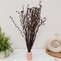 Tecksoi Dried Brown Palm Springs – Natural Palm Leaves for Vase, Boho Decor & Premium Home Decoration | Pack Of 20