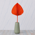 Tecksoi Dried Orange Palm Leaves – Natural Palm Leaves for Premium Home Decor, Vase Arrangements & Luxury Interior Styling | Pack Of 10