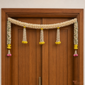 Tecksoi Eco Friendly Sola Flower Toran for Door – Wedding & Griha Pravesh