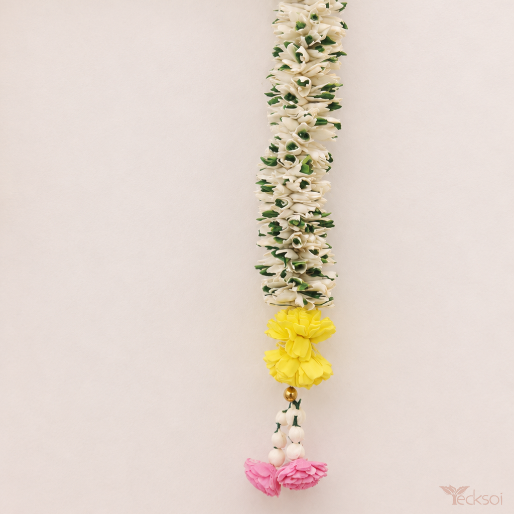 Tecksoi Eco Friendly Sola Flower Toran for Door – Wedding & Griha Pravesh