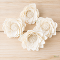 Tecksoi Florestie Sola Wood Flower – Premium Handcrafted Floral Decor for Elegant Home &amp; Event Styling | Pack Of 10