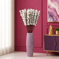 Tecksoi Green Shell Ginger Sola Wood Flower Sticks Natural Dried Vase Decor | Pack Of 5