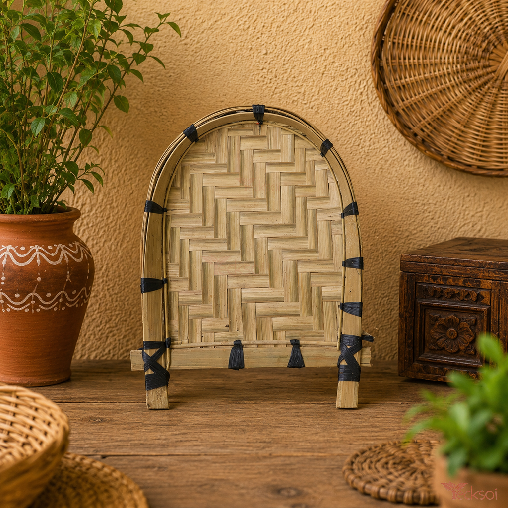 Tecksoi Handmade Bengali Heritage Mini Kulo For Decor & Kitchen