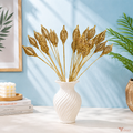 Tecksoi Handmade Golden Lata Vine Lantern Filler – Luxury Decorative Stems for Home Decor, Lantern Styling & Floral Arrangements | Pack Of 5