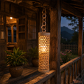 Tecksoi Handwoven Bamboo Large Lamp Shade For Decor