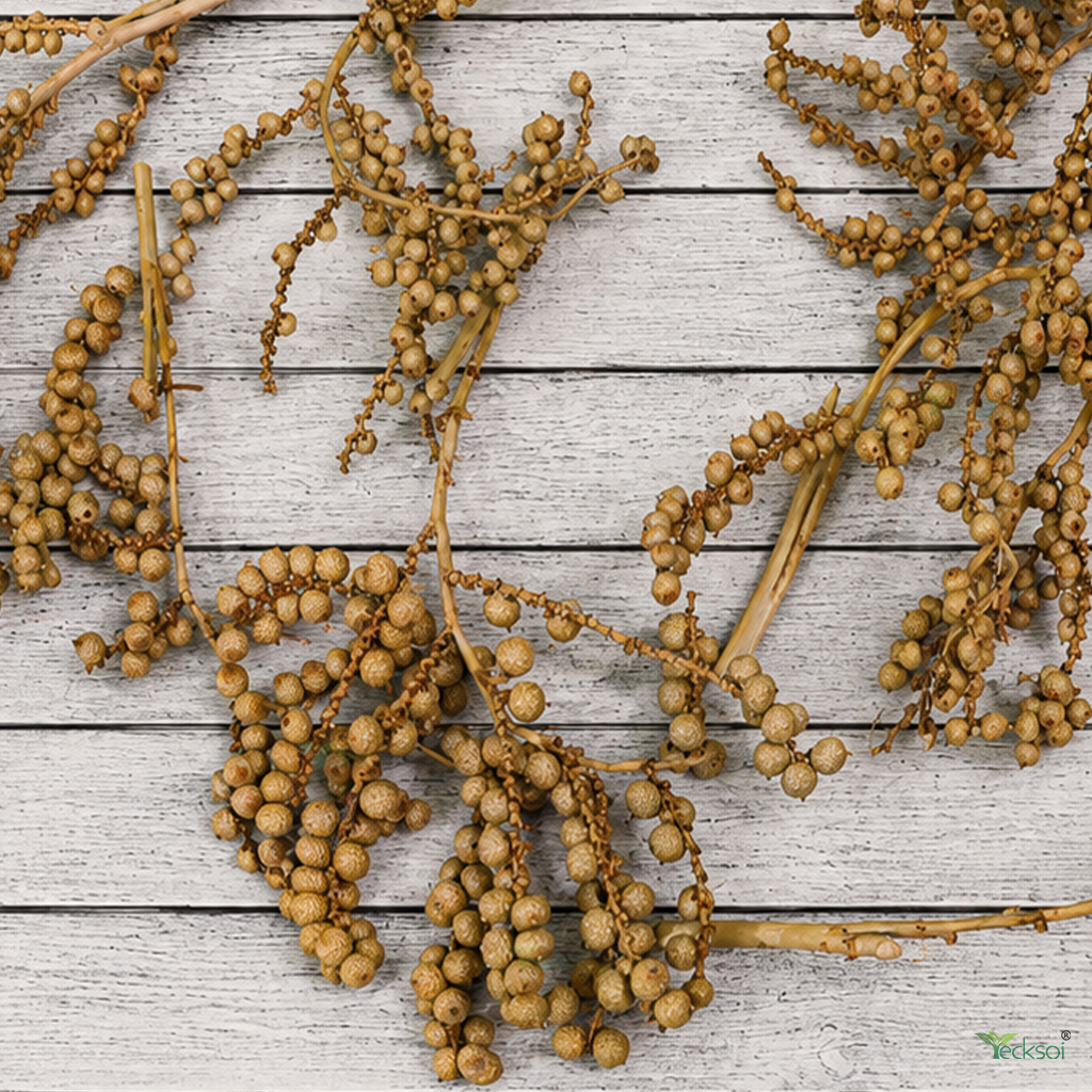 Tecksoi Natural Dried Canella Berries – Premium 100% Natural Dry Exotic Filler for Bouquets, Floral Arrangements & Decorative Crafts | Pack Of 10