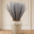 Tecksoi Natural Dried Moti Silver Sticks Stems for Vase Decor – Premium Handmade Decorative Dry Stems for Luxury Home Decoration | Pack Of 10