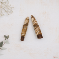 Tecksoi Natural Sola Wood Chain Pine – Premium Handmade 100% Natural Sola Wood Decorative Flower for Elegant Home & Floral Decor | Pack Of 10