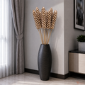 Tecksoi Natural Sola Wood Makka Sticks – Premium Handmade Dry Flower for Home Decor, Floral Styling & Luxury Interior Decoration | Pack Of 5
