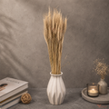 Tecksoi Natural Wheat Stalks – Dried Wheat Straw Bundle for Crafting, Home Decor & DIY Projects | Pack Of 1 Bundle