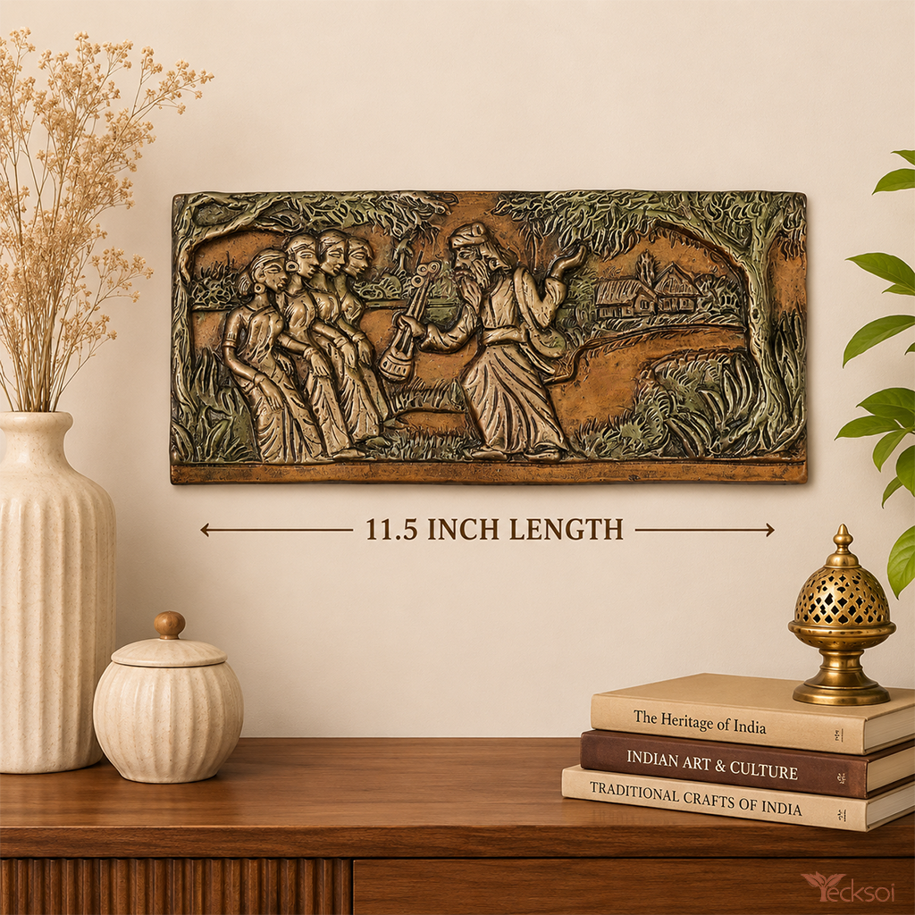 Tecksoi Bengal Heritage Terracotta Kolkata Art For Home Decor