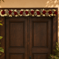 Tecksoi Sunlit Entry Toran - Handmade Sola Flower & Palm Leaves Decor