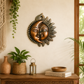 Tecksoi Terracotta Sun & Moon Mitti Decor