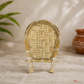 Tecksoi Woven Earth Handwoven Bamboo Small Kulo Tray